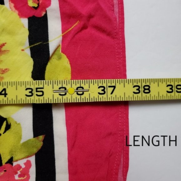 Elle Sleeveless Dress Striped with Floral - Picture 5 of 7